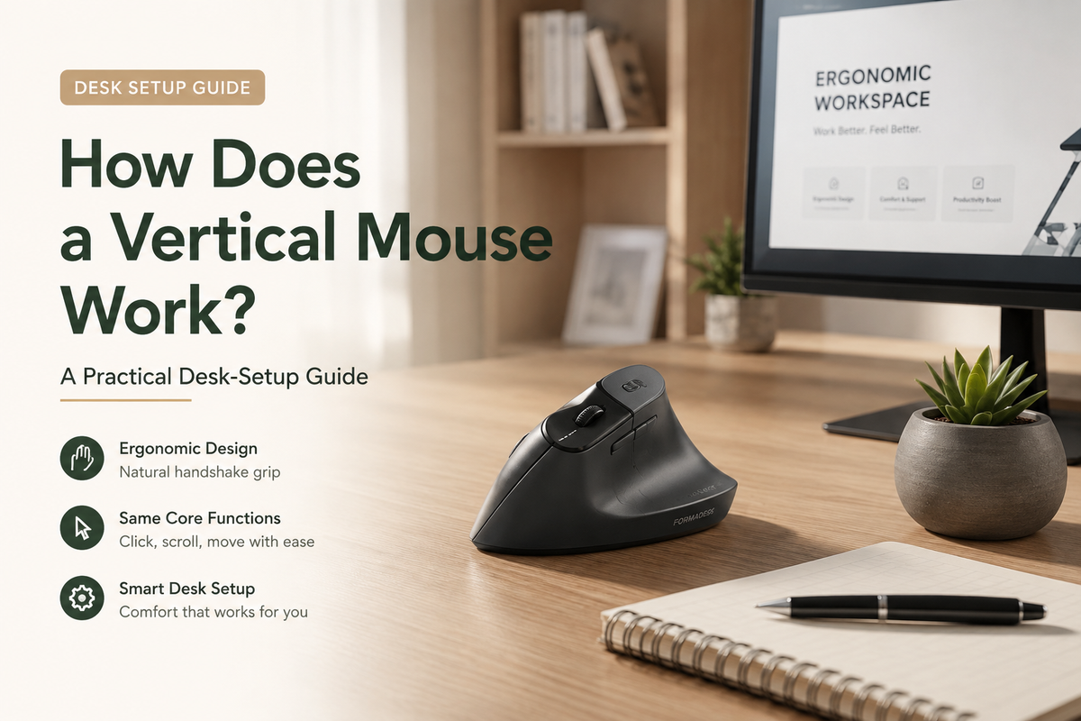 Vertical Mice Explained: What Changes, What Stays the Same, and How to Choose