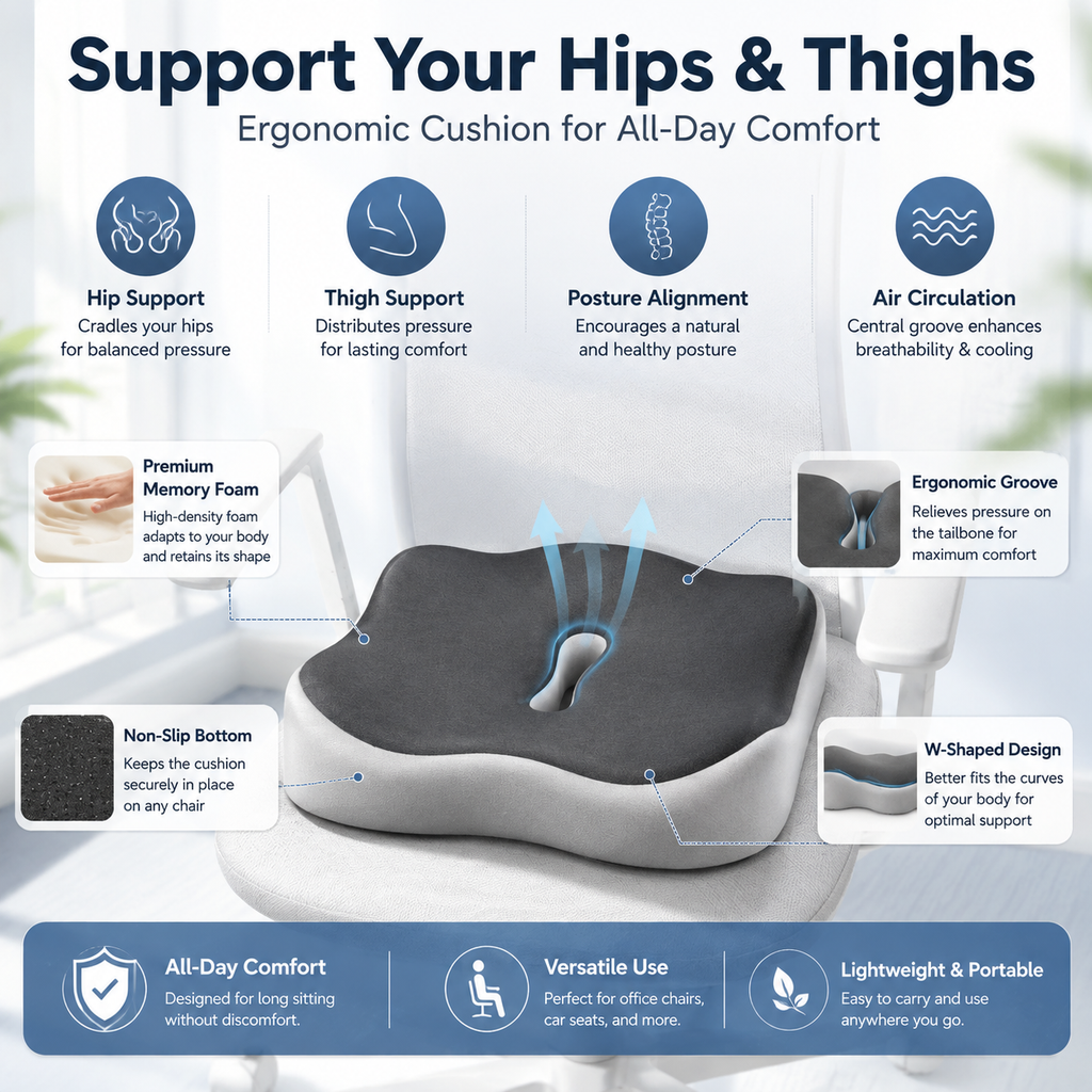 FormaDeskCo seat cushion non-slip base detail