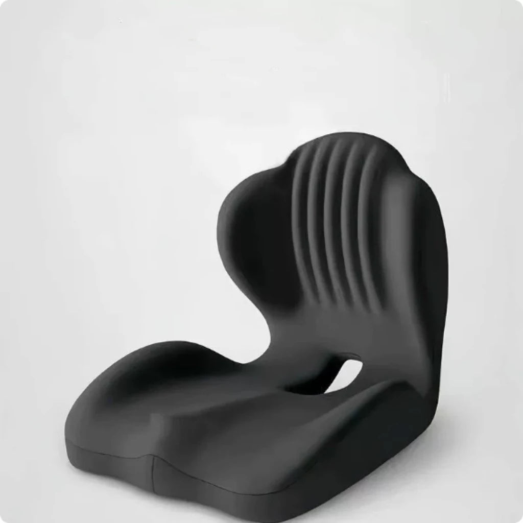 FormaDeskCo seat and back cushion in black