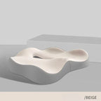 FormaDeskCo woven seat cushion in white