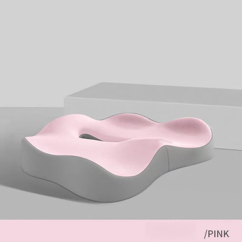 FormaDeskCo woven seat cushion in pink