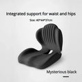 FormaDeskCo seat and back cushion set in black