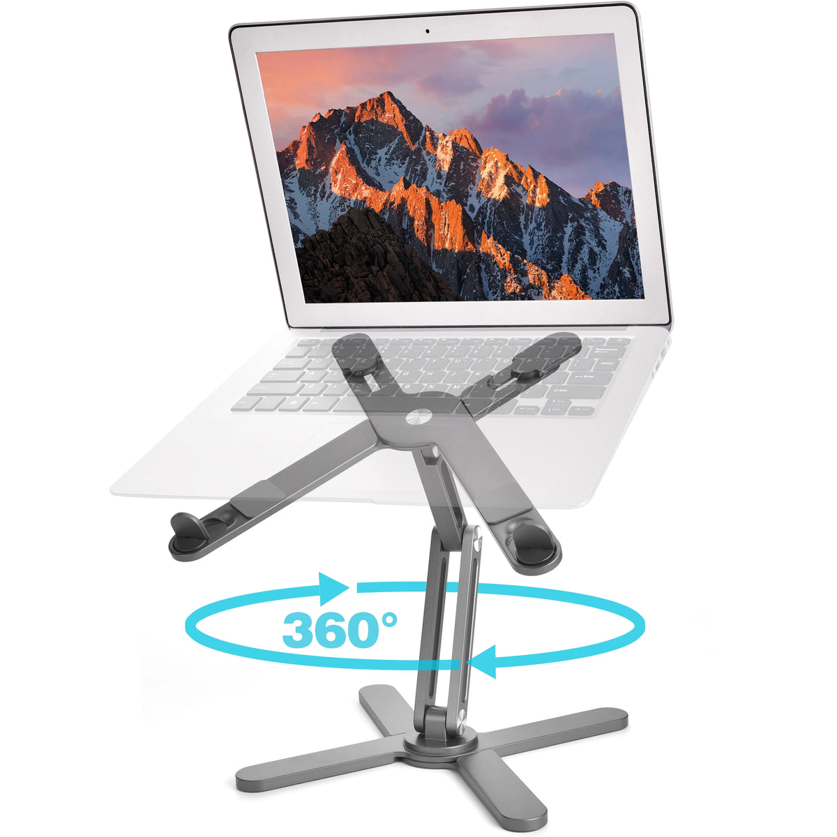 FormaDeskCo 360° Foldable Laptop Stand product view for a modern desk setup