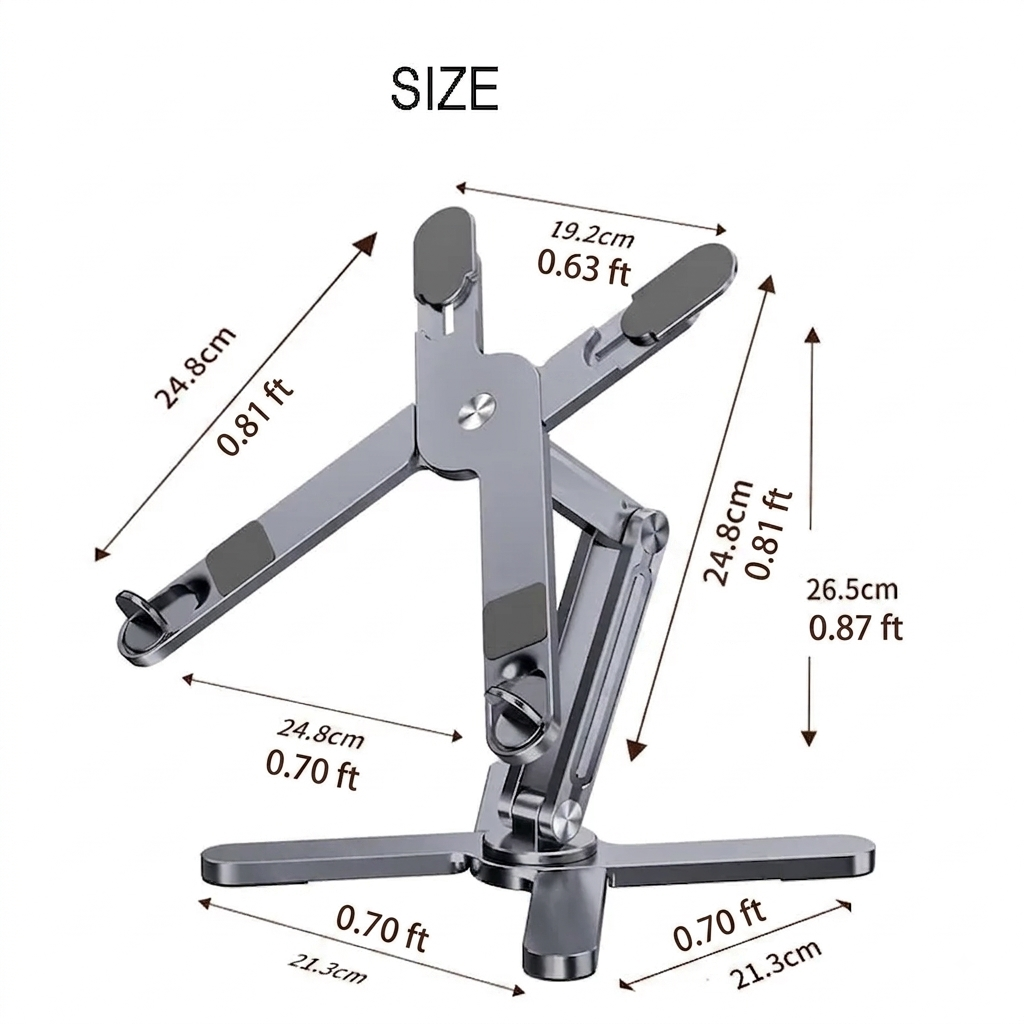 Feature detail 9 of the FormaDeskCo 360° Foldable Laptop Stand