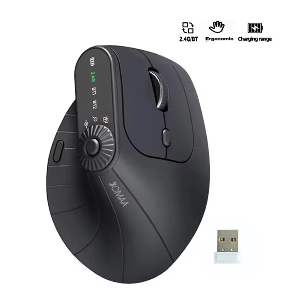 Feature detail 6 of the FormaDeskCo Connect Rechargeable Vertical Mouse
