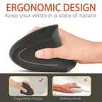 Feature detail 4 of the FormaDeskCo Essential Wireless Vertical Mouse