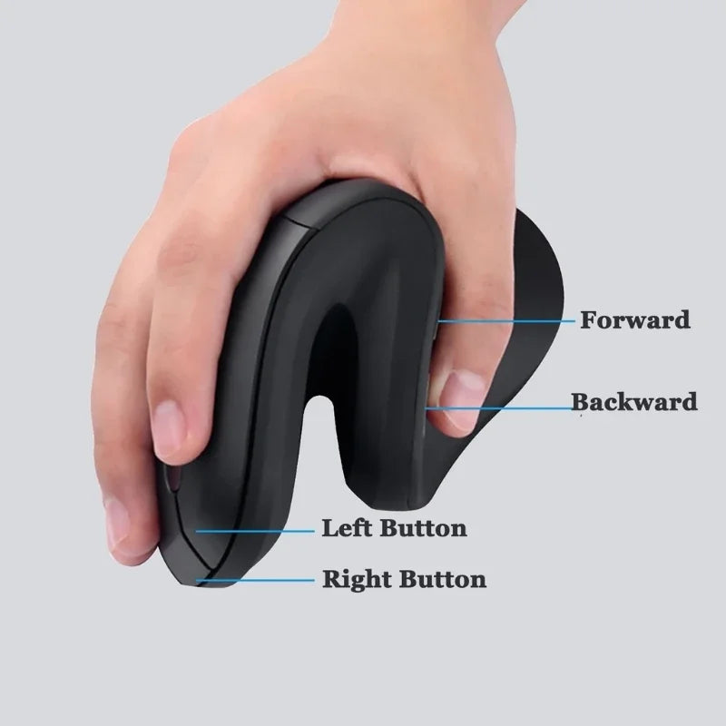 FormaDeskCo Flex Vertical Mouse – Wired or 2.4 GHz product view for a modern desk setup