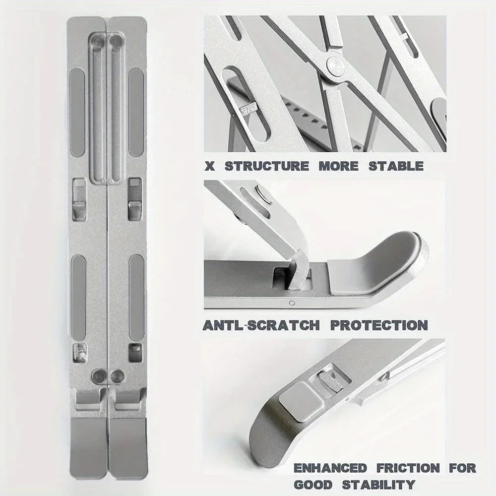 Feature detail 4 of the FormaDeskCo Foldable 6-Level Laptop Stand