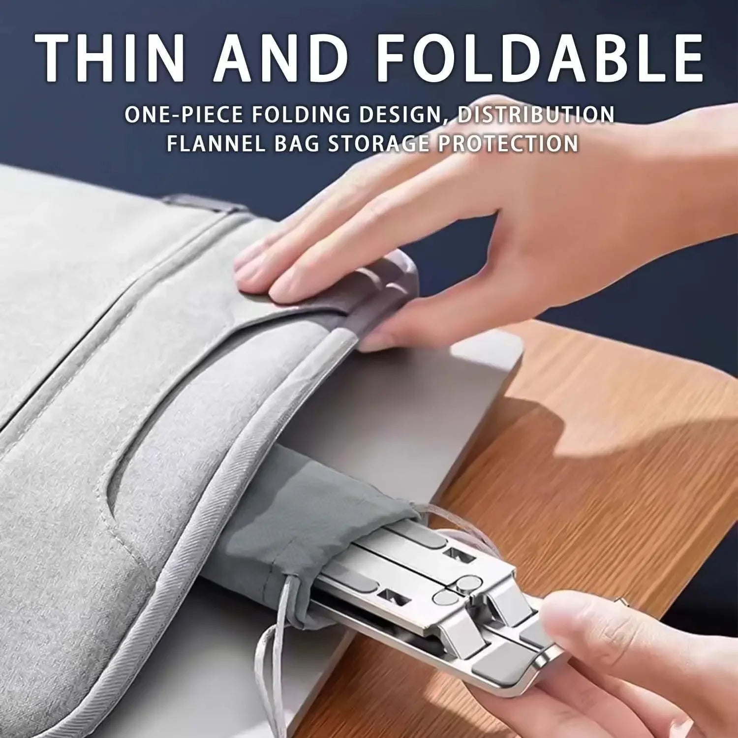 Feature detail 5 of the FormaDeskCo Foldable 6-Level Laptop Stand