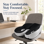 FormaDeskCo rectangular seat cushion lifestyle close-up