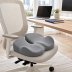 FormaDeskCo round seat cushion on an office chair